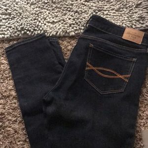 Dark Dark Blue Jeans (Hollister)